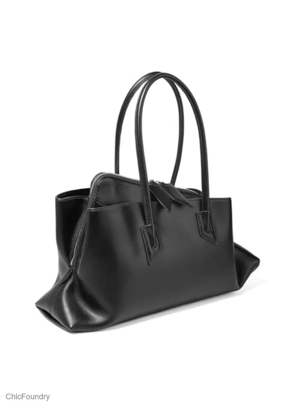 Faux Leather Hobo Tote Bag - Retro Suede Shoulder Handbag for Women
